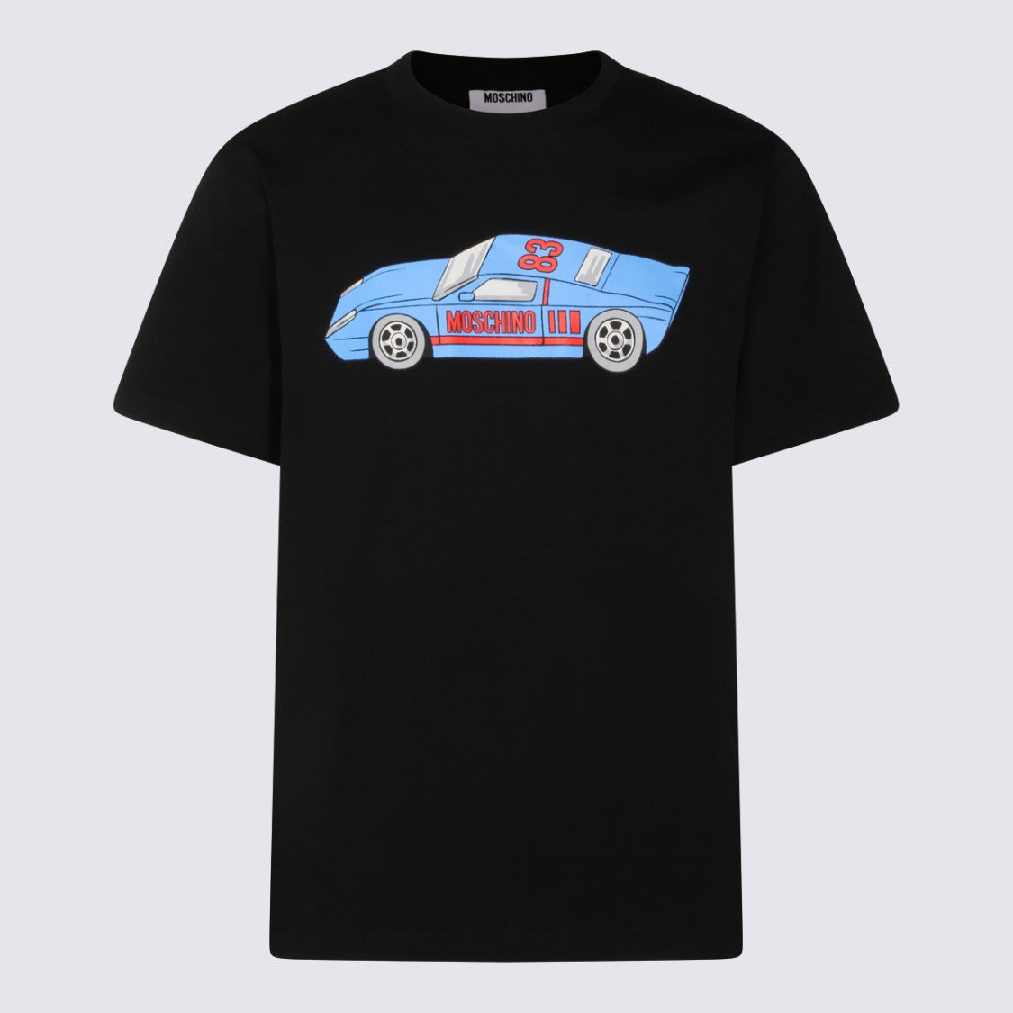 Moschino Short-Sleeve Black T-Shirt