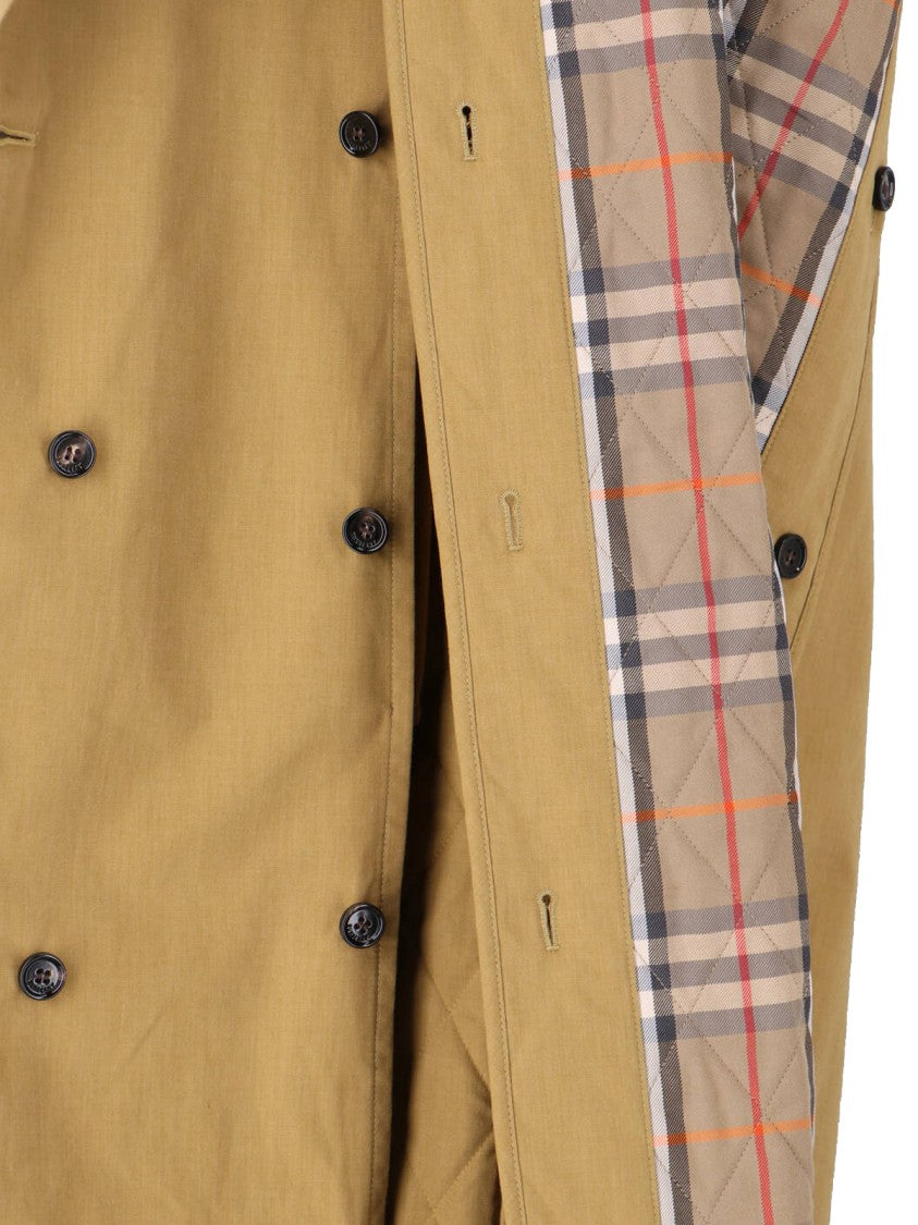 Burberry Structured Brown Jacket With Tailored Fit