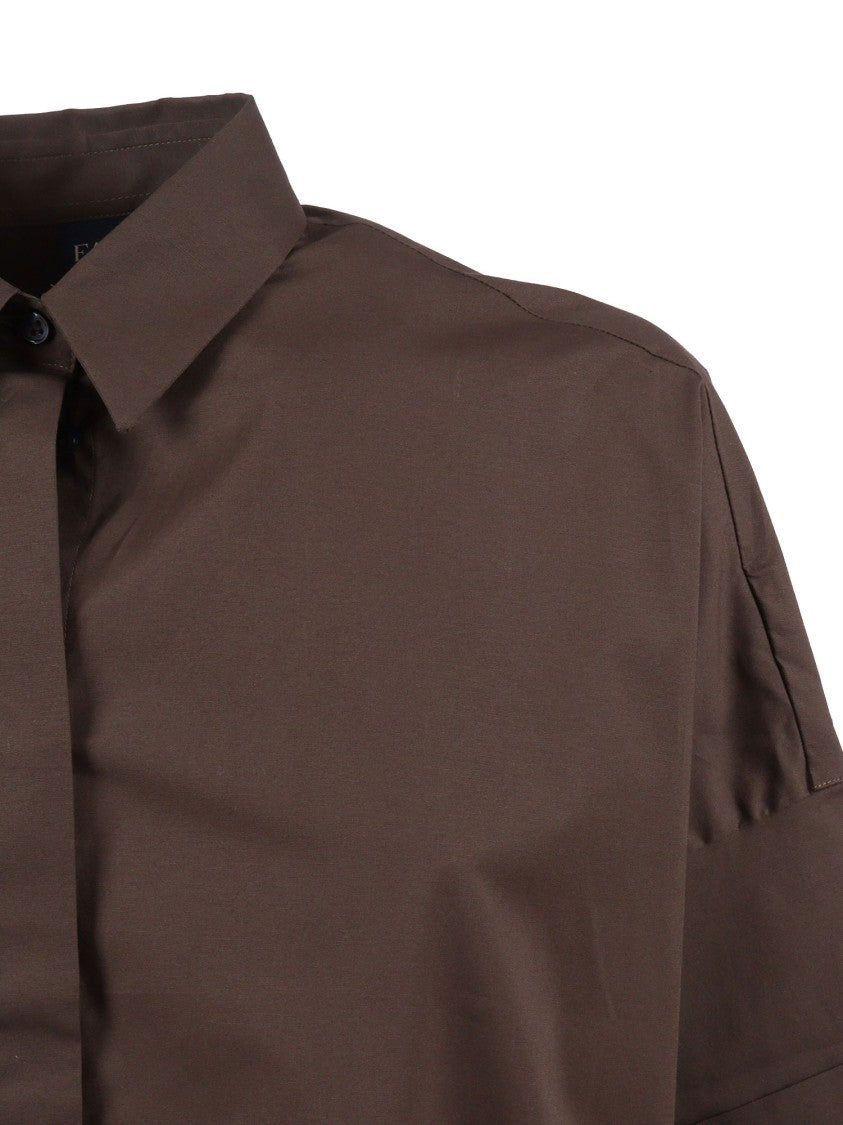 Fay Boxy Short Sleeve Casual Shirt