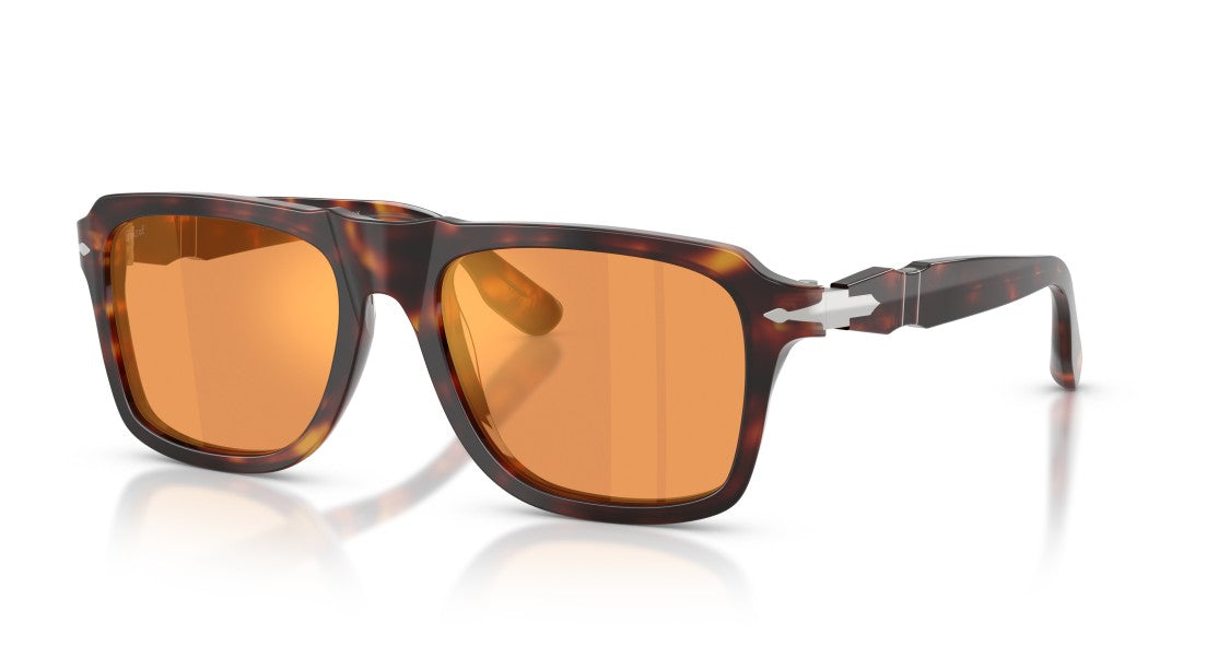 Persol Oversized Square Frame Tortoiseshell Sunglasses