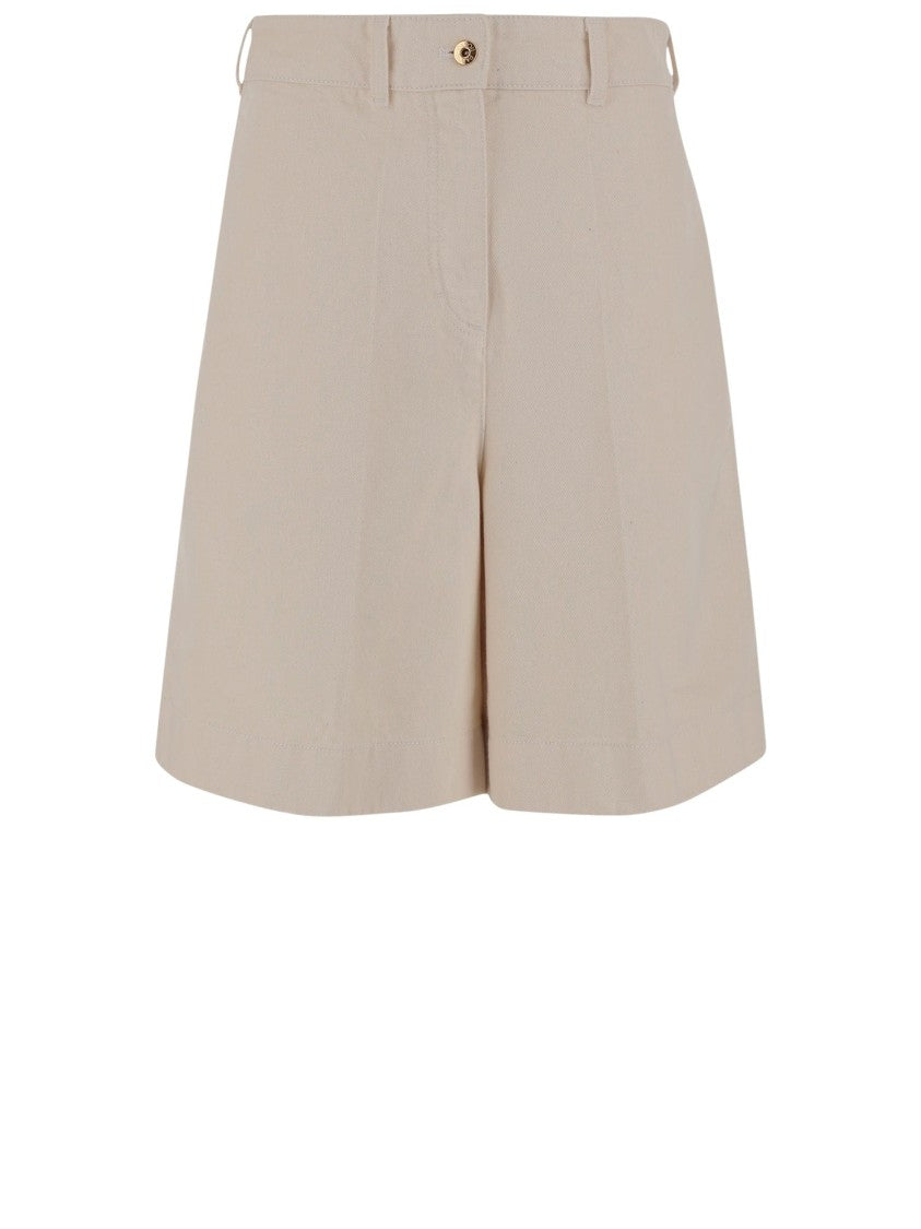 Patou Cotton Shorts With Logo