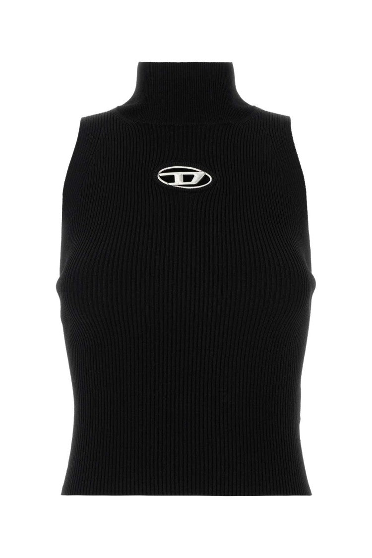 Diesel Black Viscose Blend M-Onervax Top