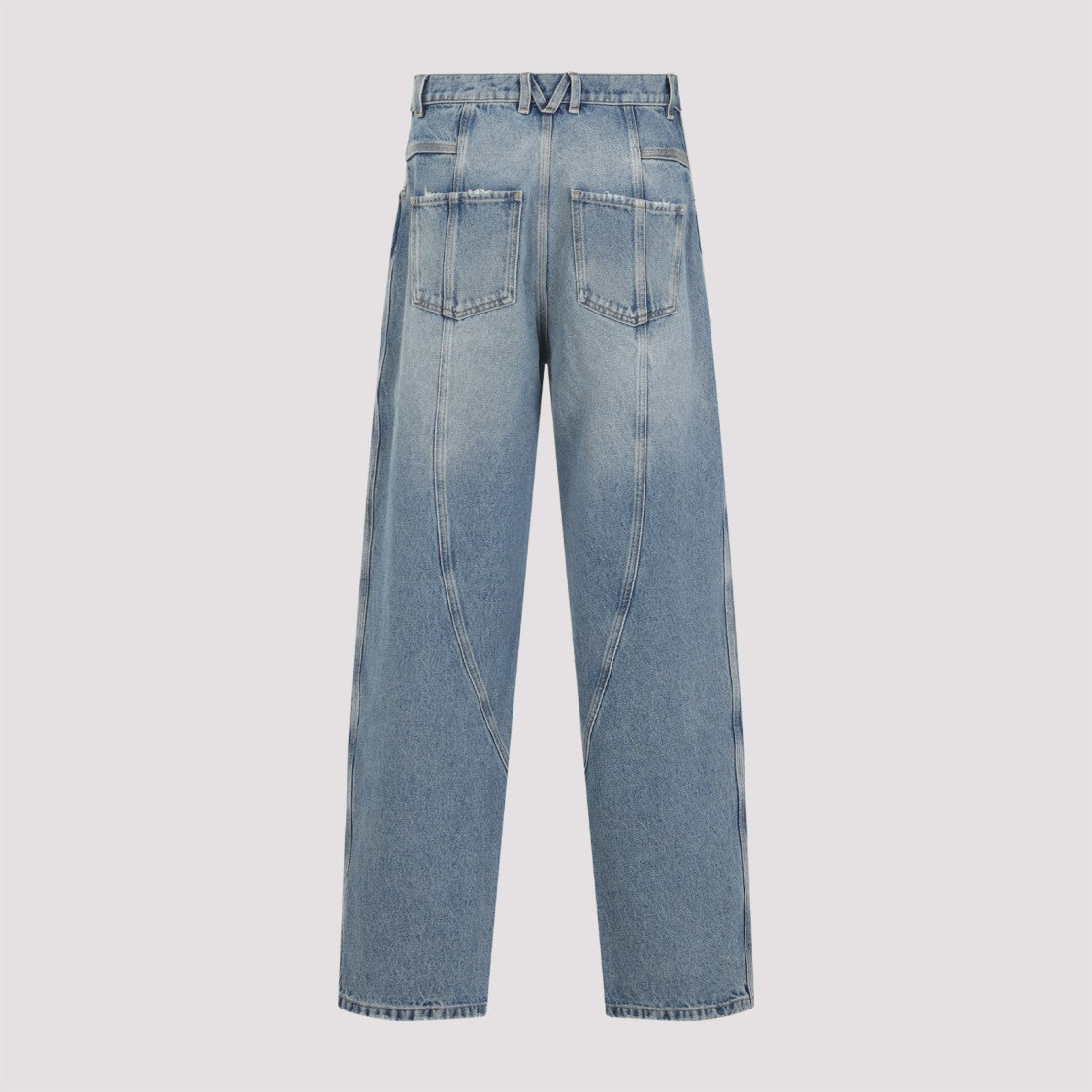 Moschino Relaxed High-Waist Jeans With Classic Five-Pocket Styling