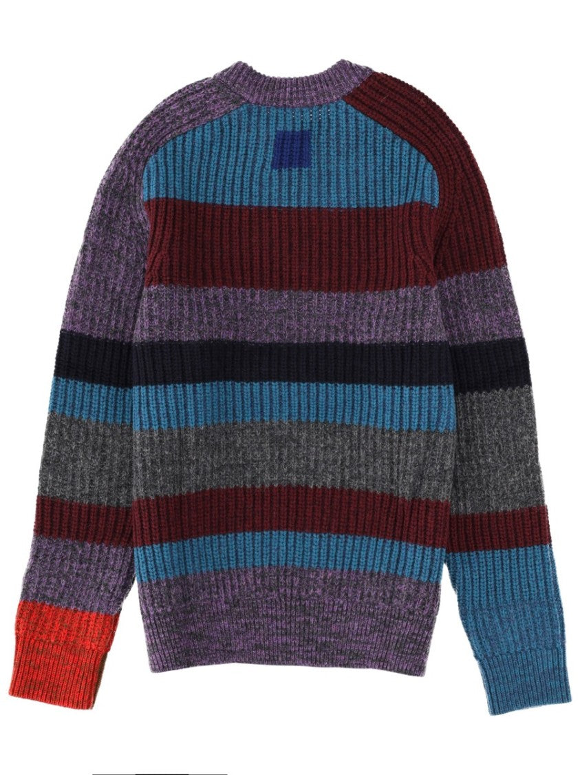Paul Smith X Barbour Multicolor Ribbed Knit Striped Sweater