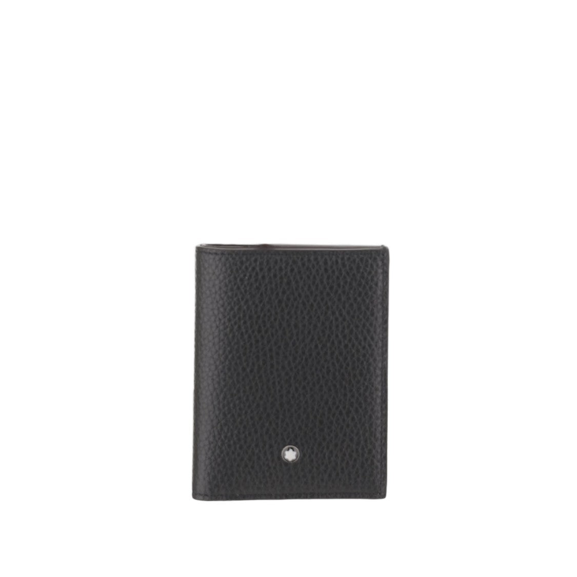 Montblanc Black Embossed Leather Logo Wallet