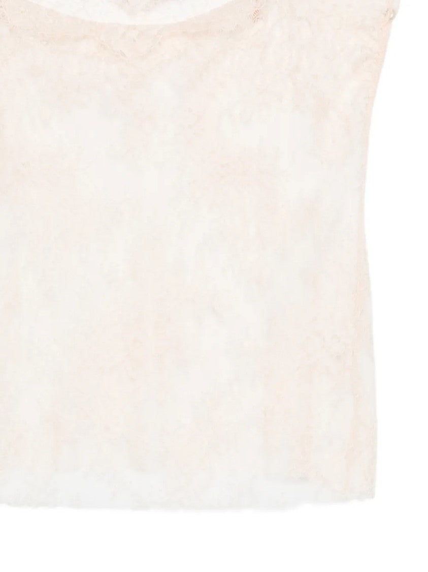 Alberta Ferretti Refined Fitted Subtle Sleeve Detail Top