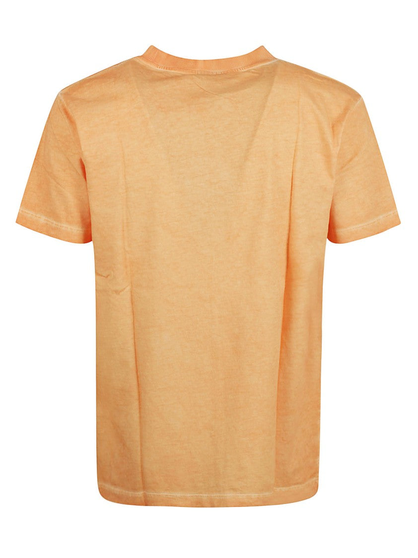 Marcelo Burlon Cotton Crew Neck T-Shirt With Embroidered Emblem