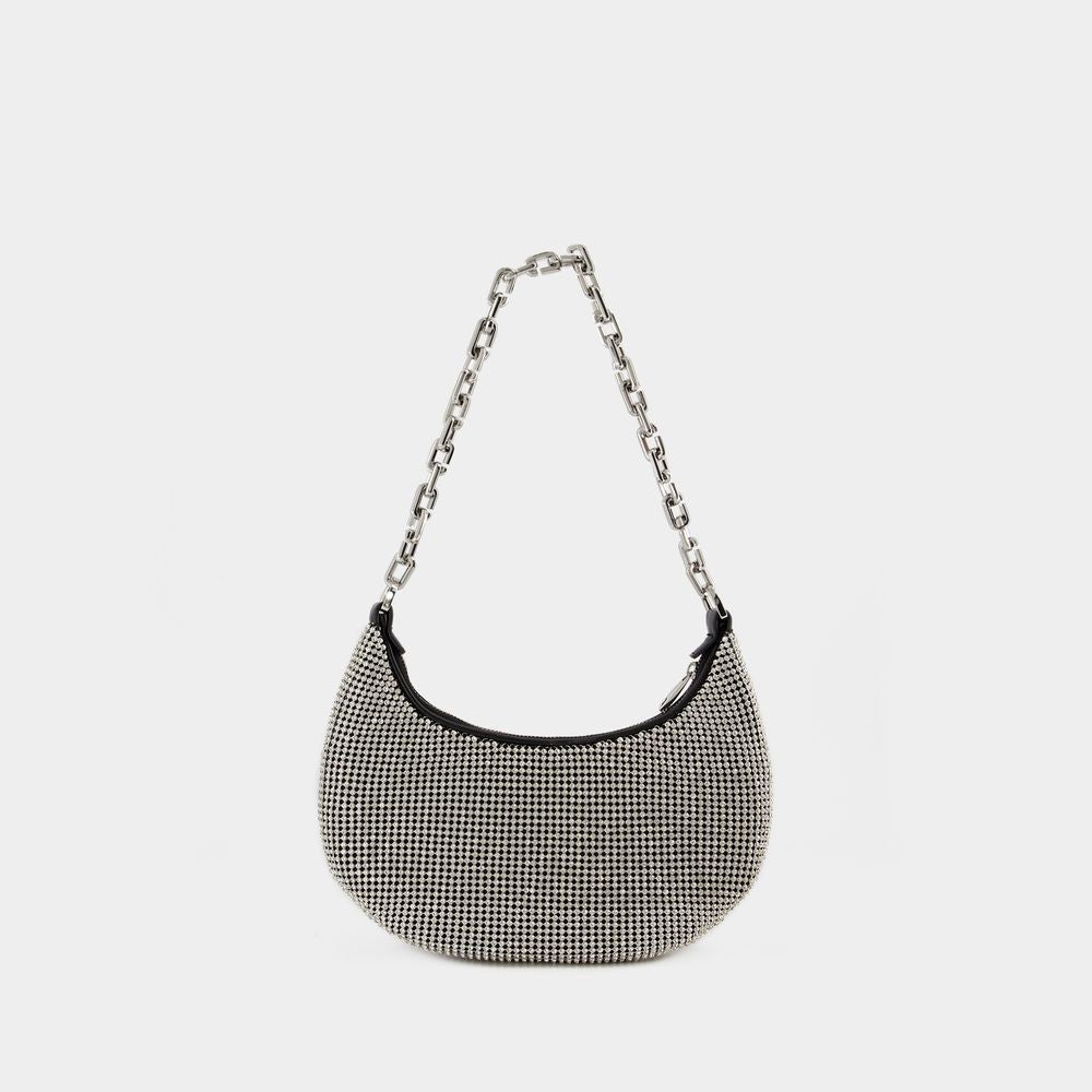 Marc Jacobs The Small Curve Shoulder Bag - Mesh - Silver