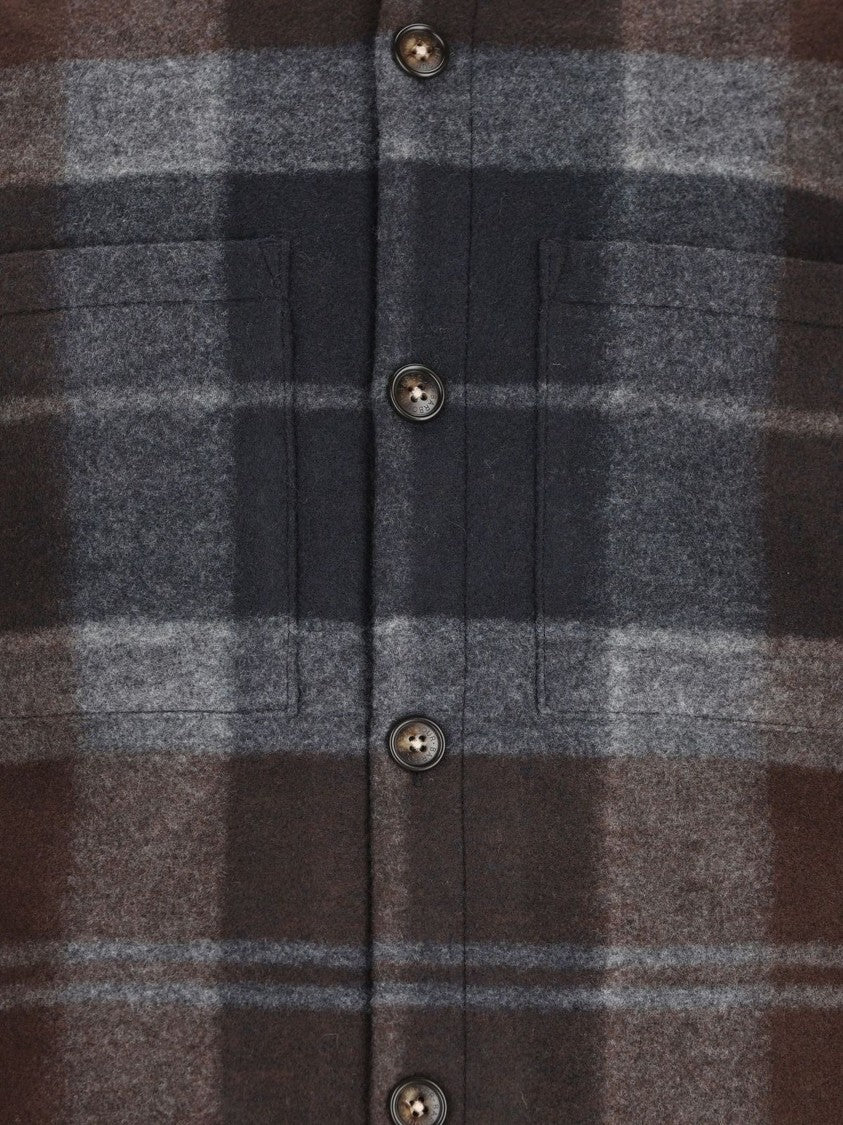 Barbour Woodlane Brushed Plaid Flannel Shirt