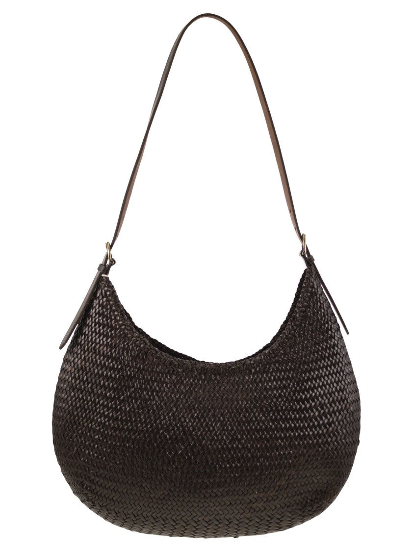 Dragon Luna Piena - Woven Leather Bag
