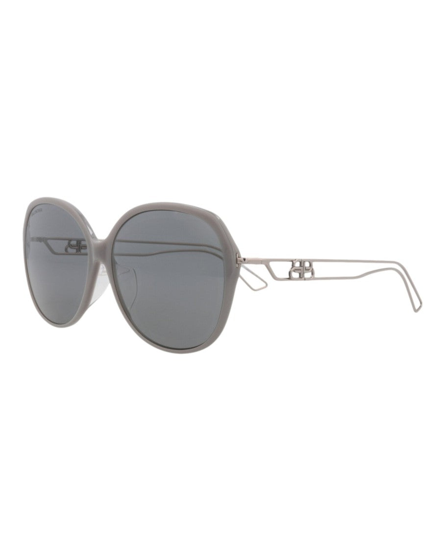 Balenciaga Round-Frame Acetate Sunglasses