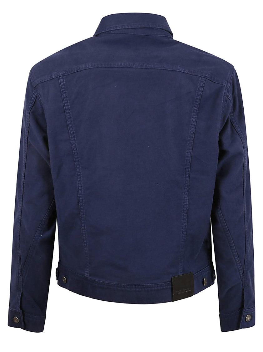 Tom Ford Medium-Weight Casual Jacket With Classic Collar