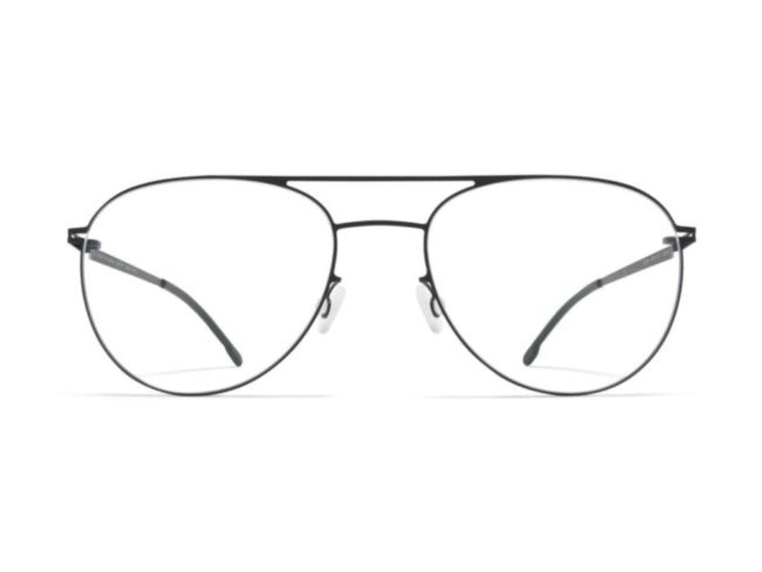 Mykita Black Niken Metal Aviator Sunglasses