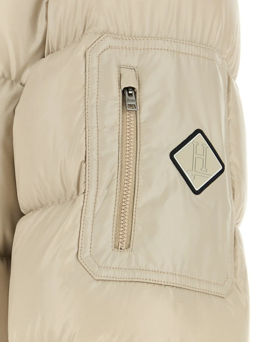 Herno Horizontal Padded Hooded Down Jacket