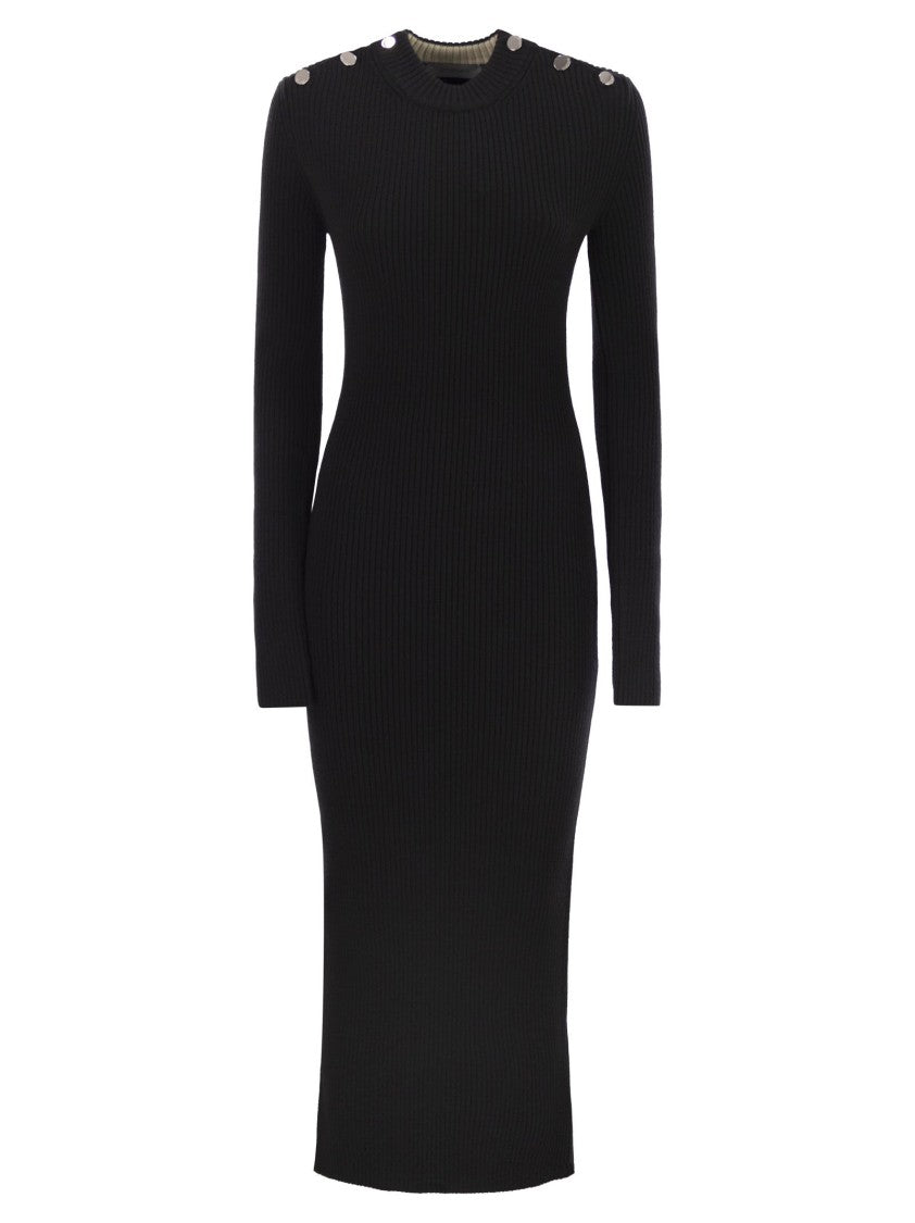 Sportmax Garibo - Pure Wool Knit Dress
