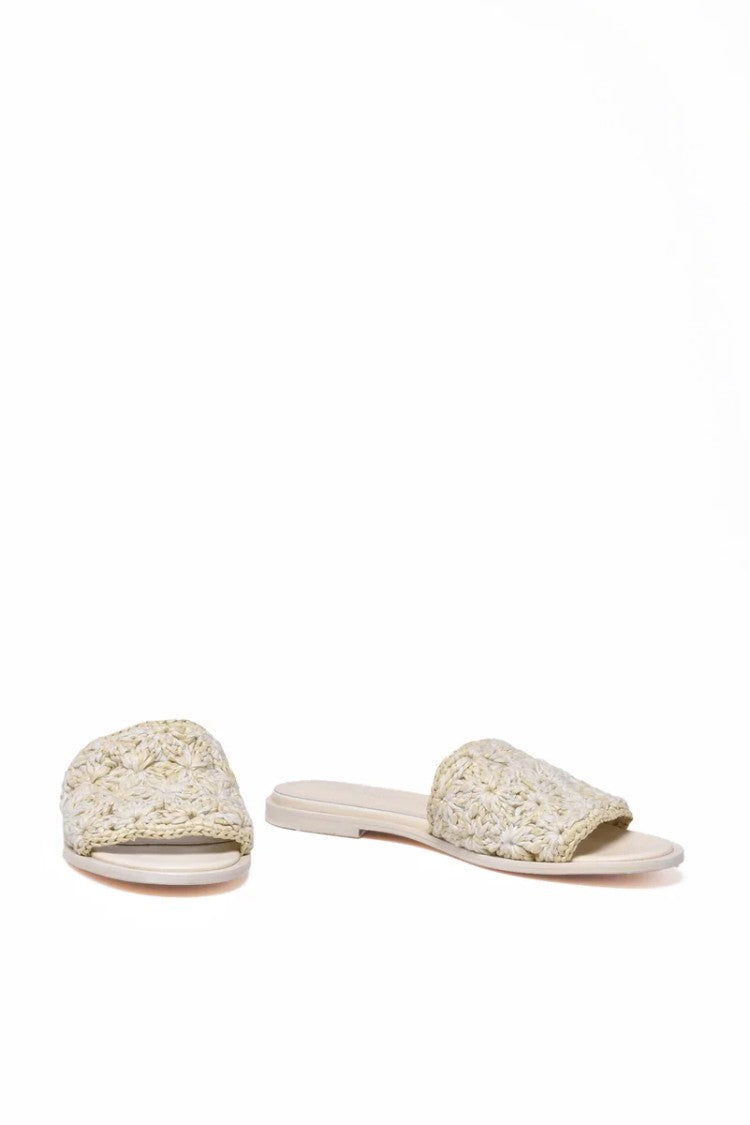 Fabiana Filippi Slide Sandal - White