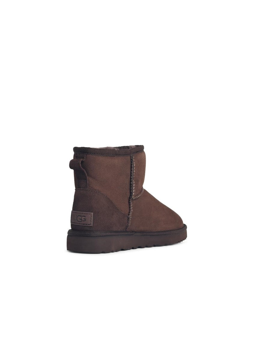 Ugg Cocoa Classic Mini Ii Suede Ankle Boots