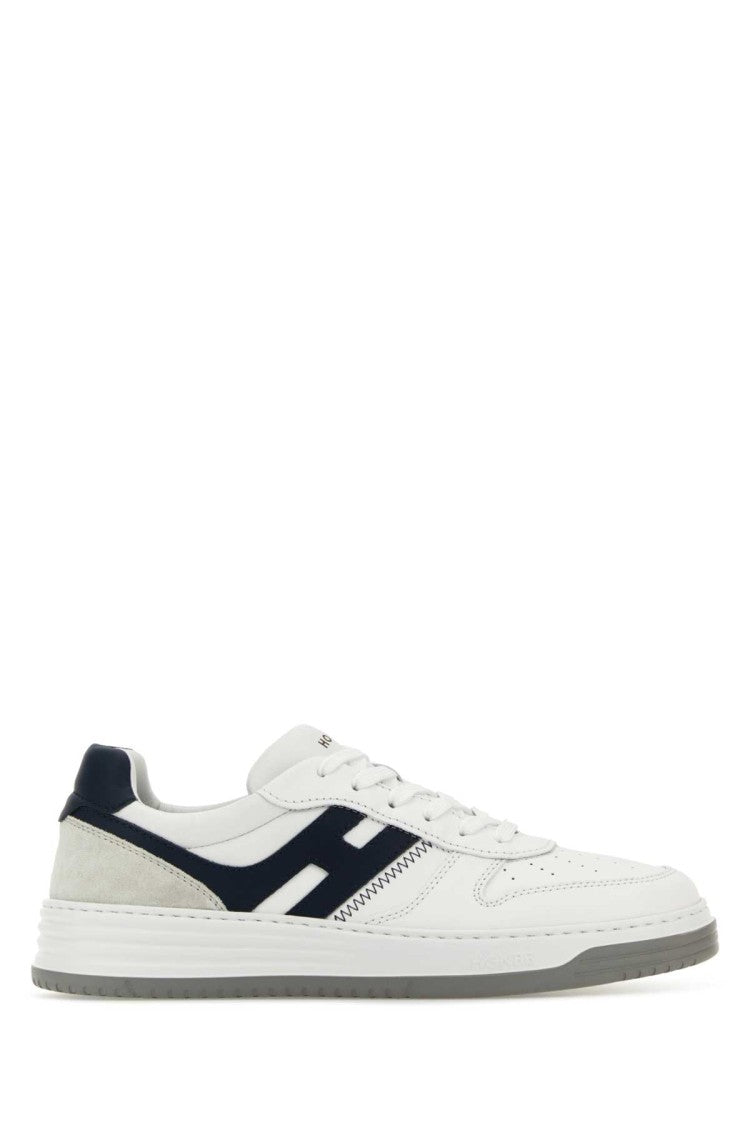 Hogan White Leather H630 Sneakers
