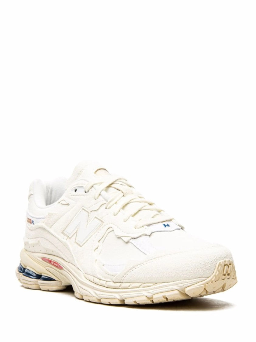 New Balance White Sneakers With Logo Patch