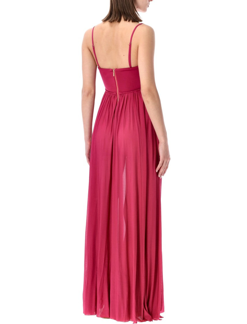 Zimmermann Luna Bandeau Long Flowing Dress
