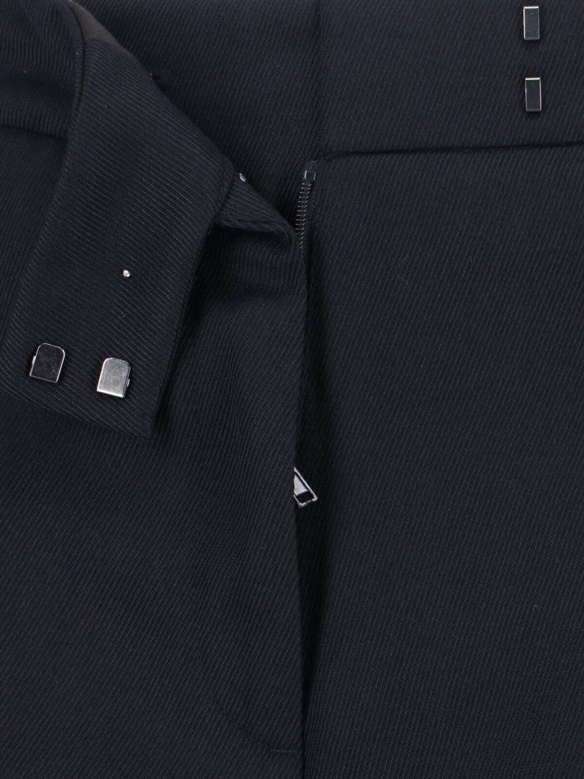 Calvin Klein Tailored Black Trousers With Structured Waistband