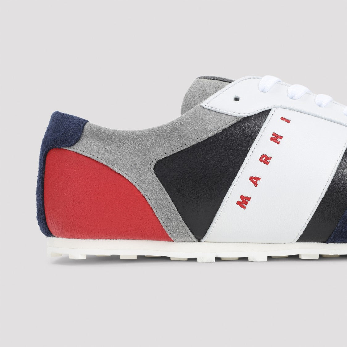Marni Blue Ovine Leather Sneakers