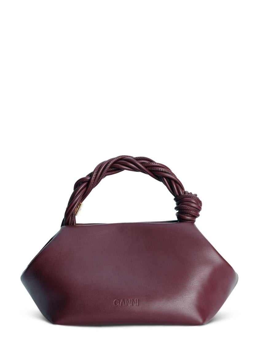 Ganni Ganni Bou Small Twisted Handle Bag