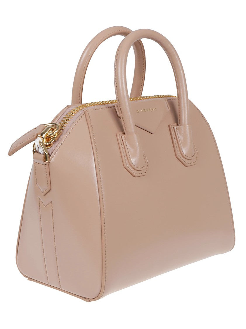 Givenchy Structured Calf Leather Shoulder Bag