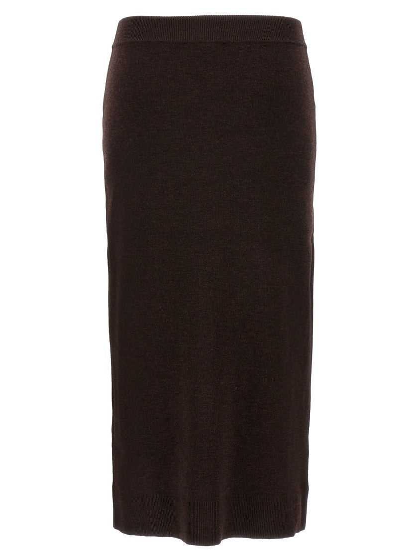 Victoria Beckham Bottoni' Midi Skirt