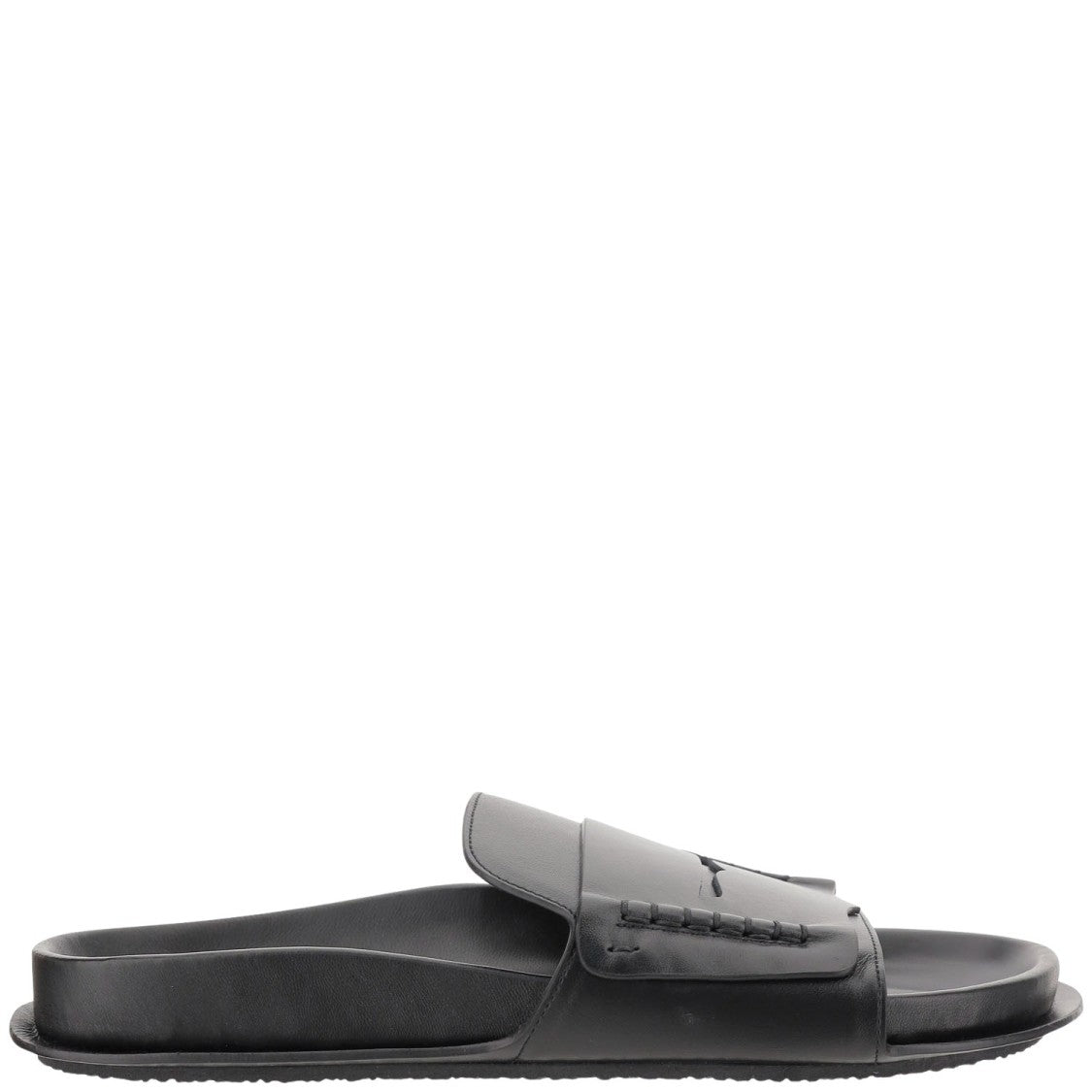 Jacquemus Leather Mocassin Sandal