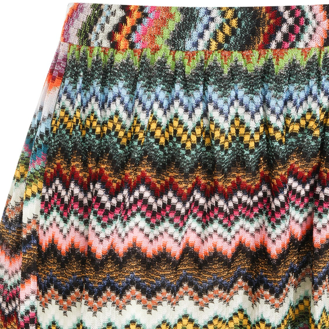 Missoni Zigzag Pattern Shorts With Relaxed Fit