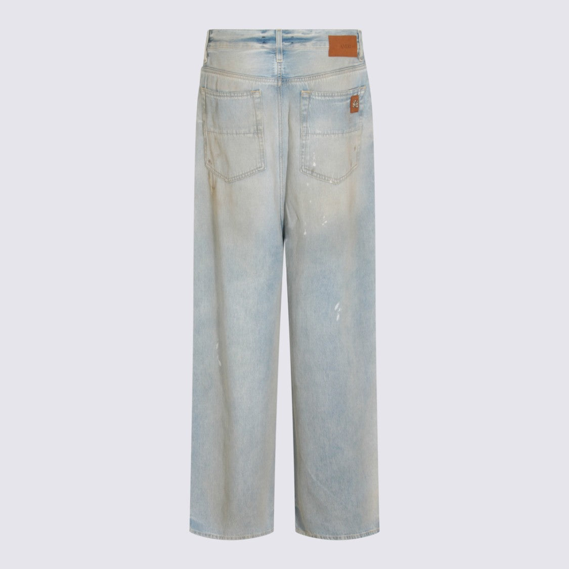 Amiri Relaxed Straight-Leg Jeans With Distressed Detailing