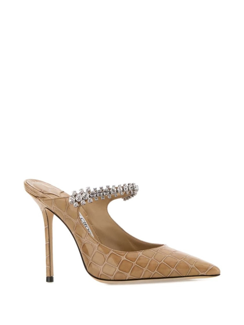 Jimmy Choo Pointed-Toe High-Heeled Sandals