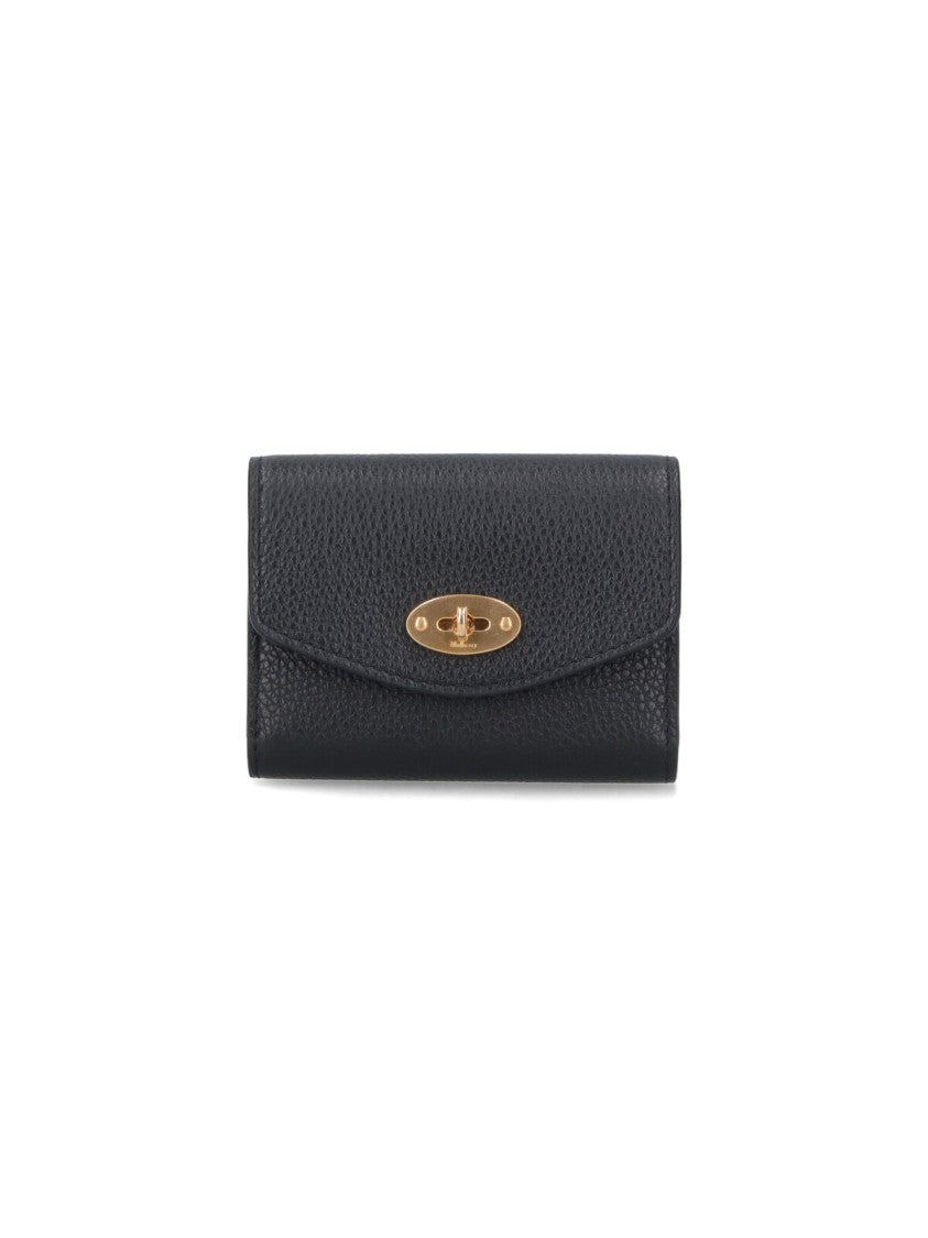 Mulberry "Darley Concertina" Wallet – Black