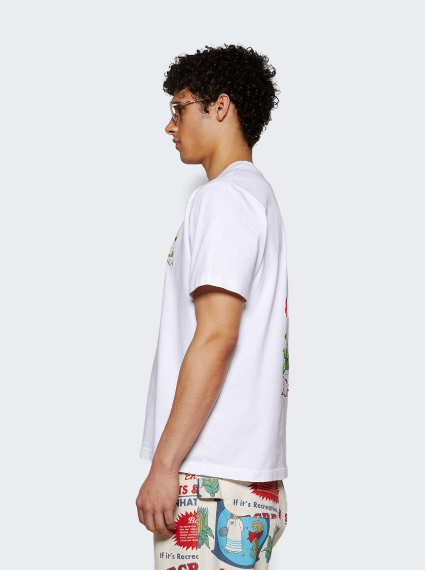 Casablanca La Days Printed Tee White