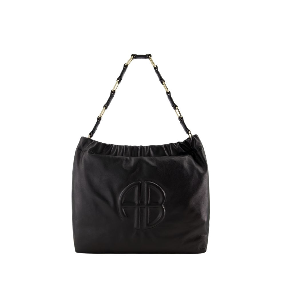 Anine Bing Kate Shoulder Bag - Leather - Black