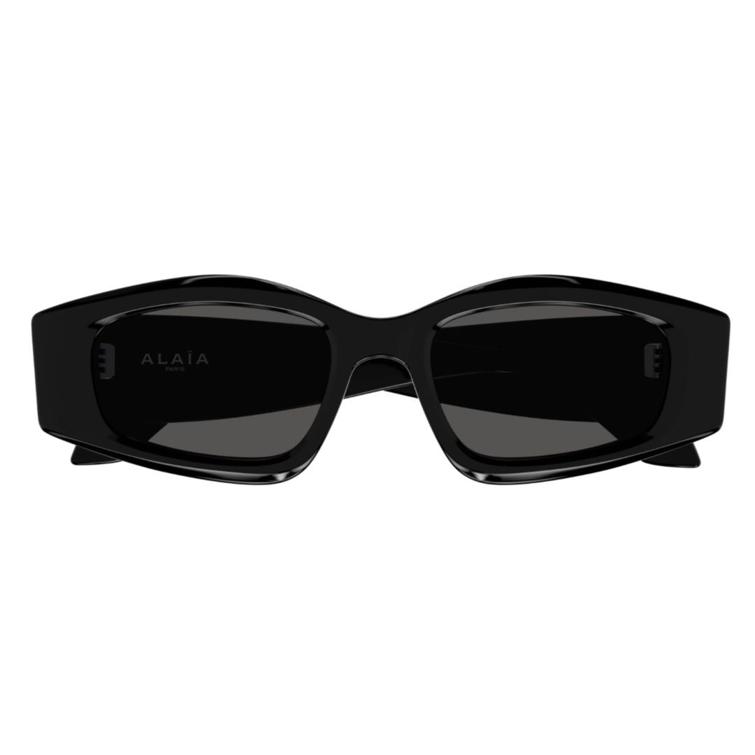 Azzedine Alaïa Rectangular Frame Sunglasses With Dark-Tinted Lenses