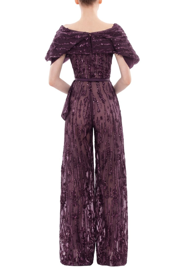 Saiid Kobeisy Embroidered Jumpsuit