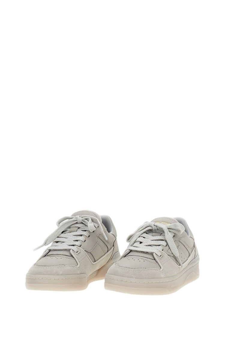 Axel Arigato Grey Clay Calf Leather Sneakers