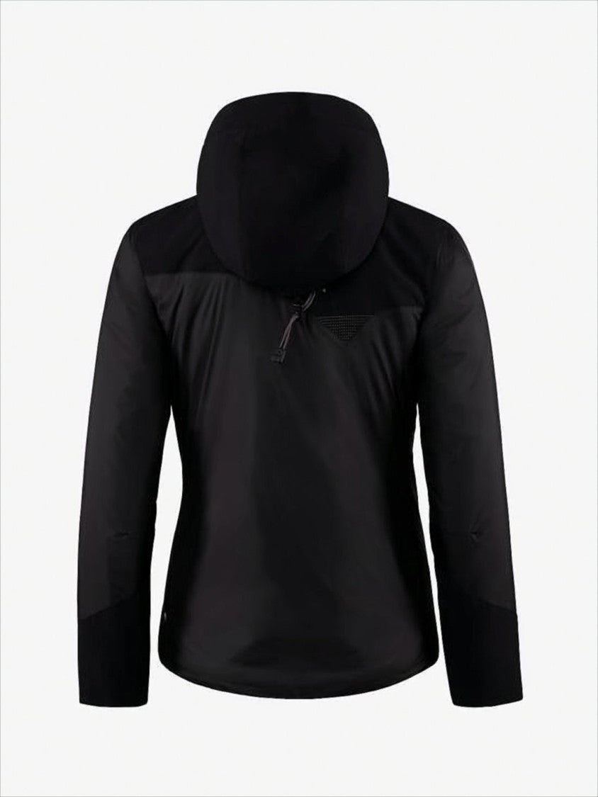 Klattermusen Fitted Black Jacket With Primaloft Insulation