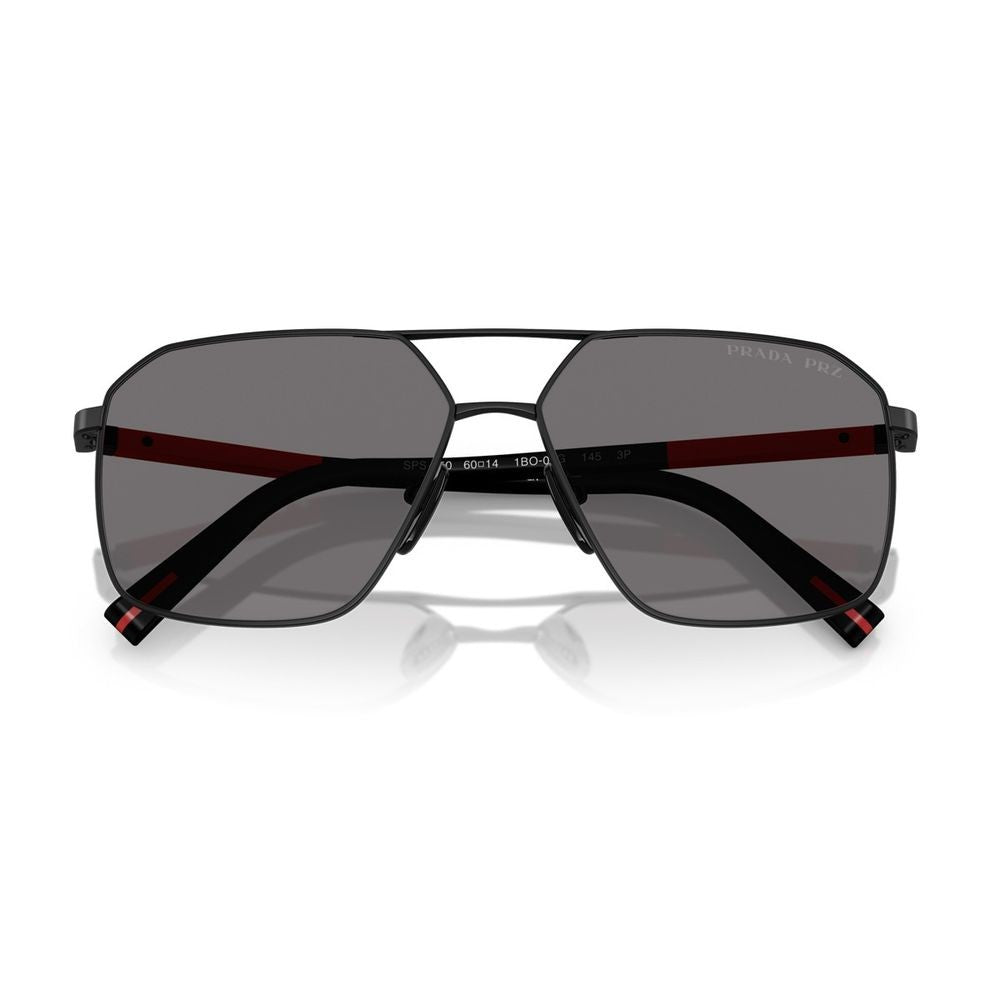 Prada Linea Rossa Ps A50s Squared Aviator Sunglasses