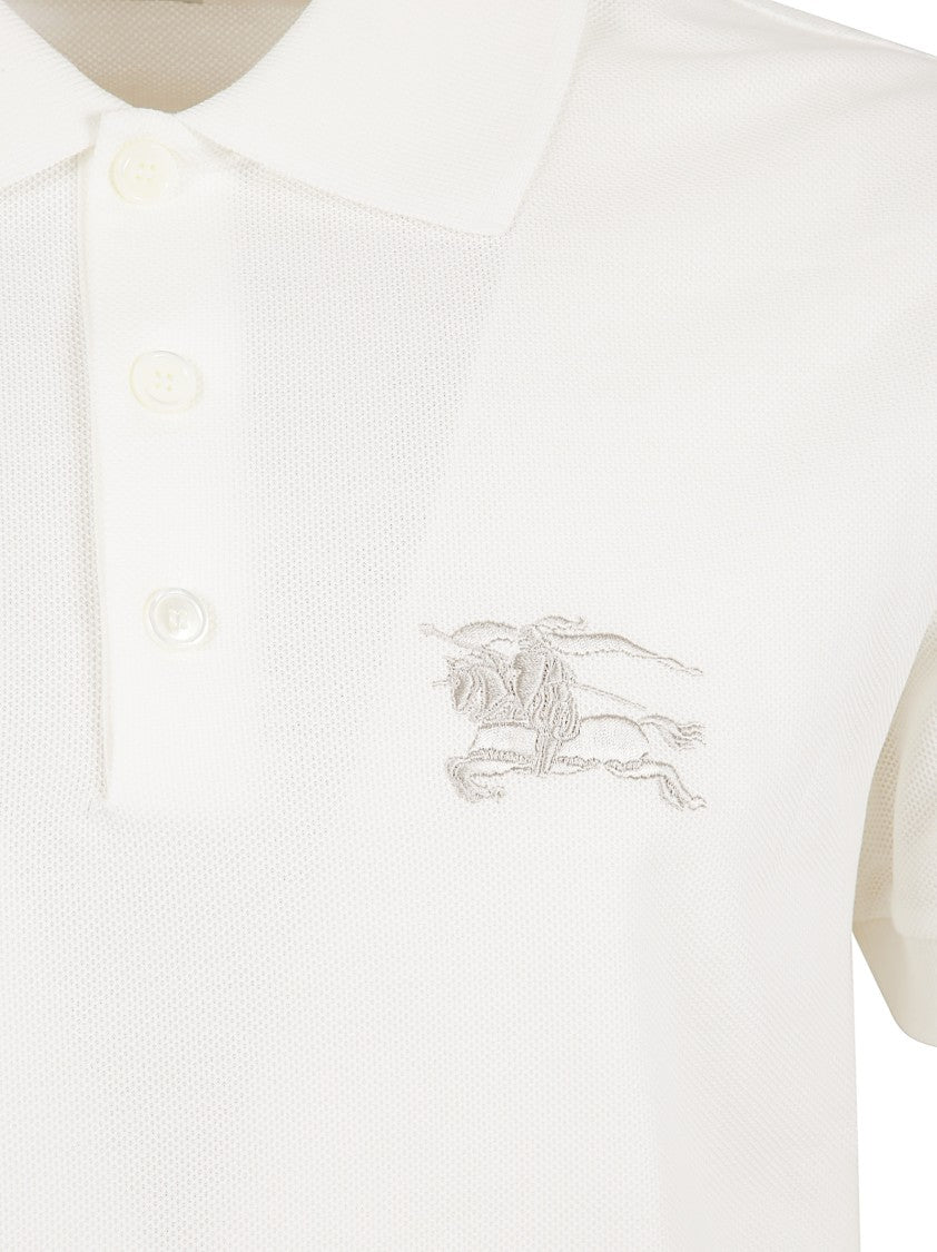 Burberry Pure Cotton Piquet Polo Shirt