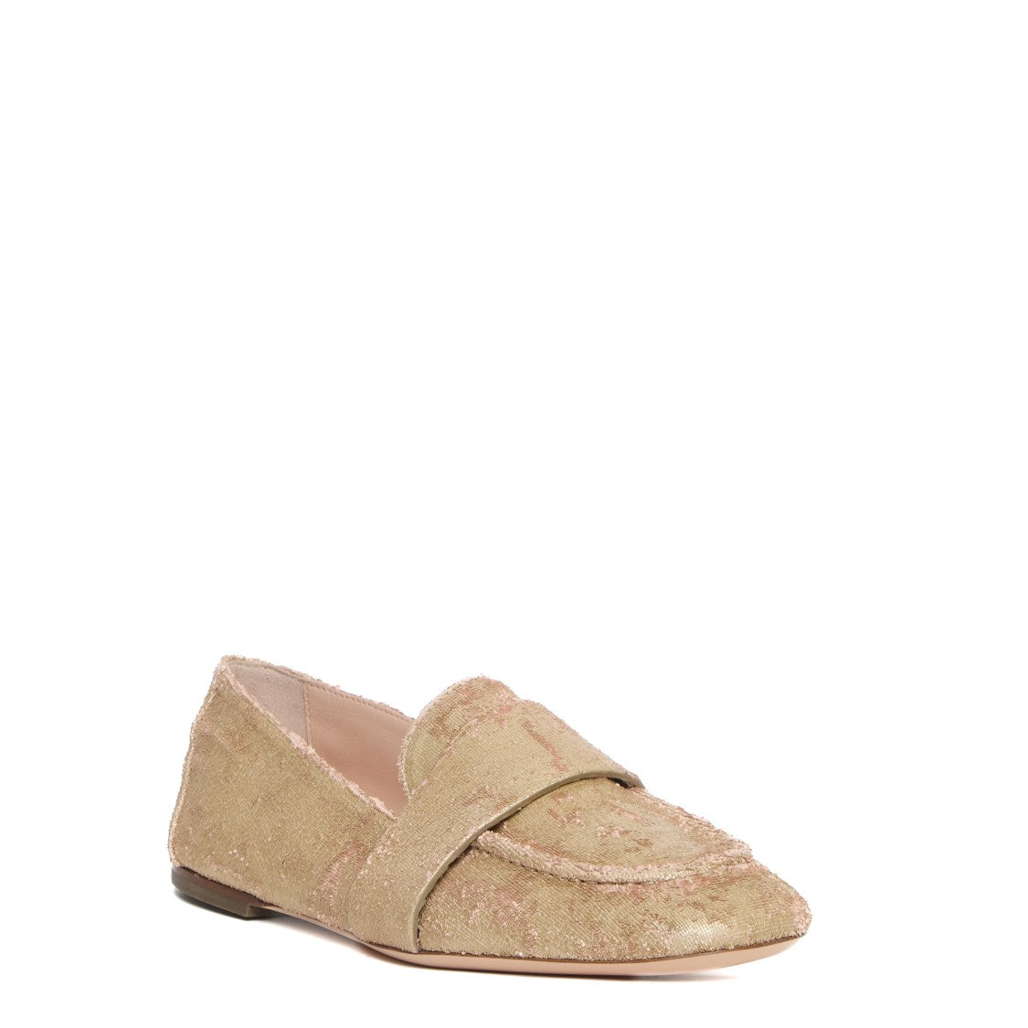 Agl Laser-Cut Leather Mocassini With Memory Foam Insole