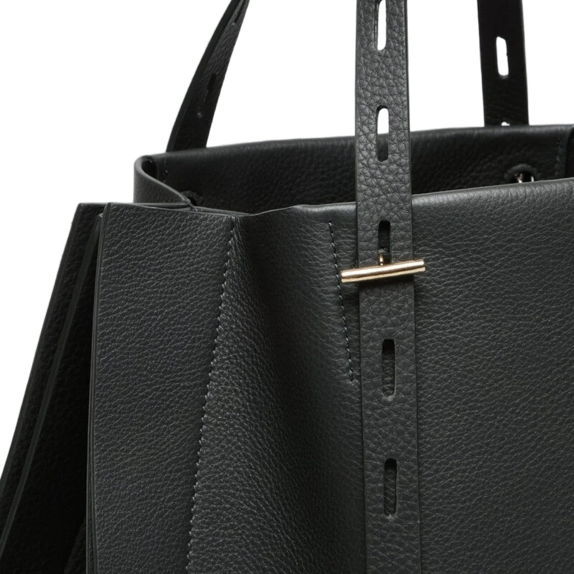 Minobossi Black Paula Textured Leather Bag