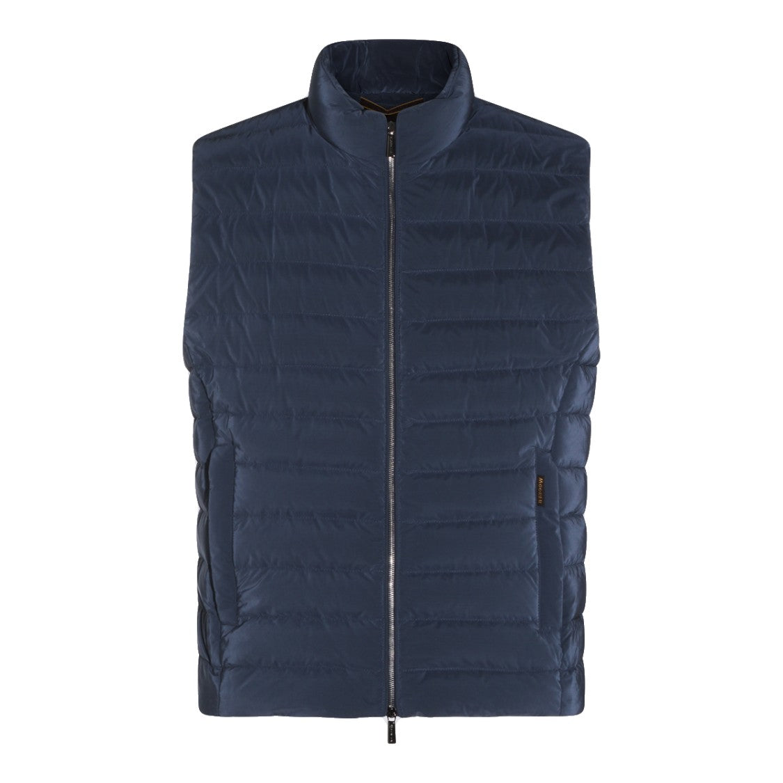 Moorer Structured Denim Coat With Classic Design And Button Closures