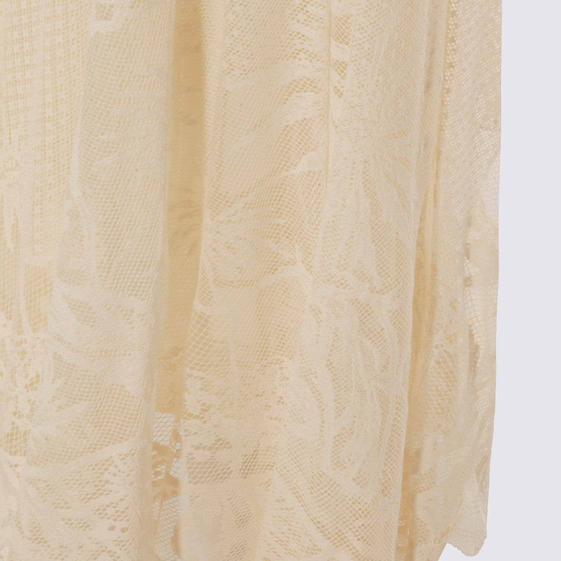 Fabiana Filippi Maxi Skirt With Lace Overlay