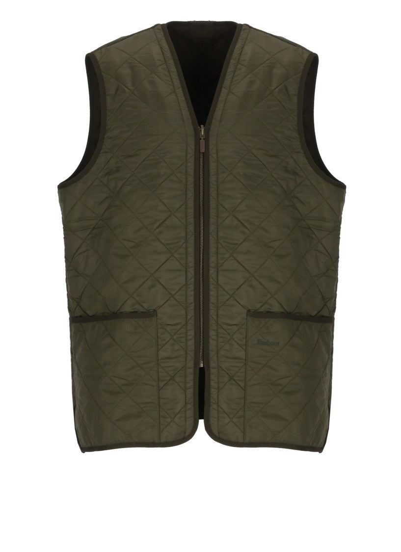 Barbour Green Sleevelees Quilted Jacket