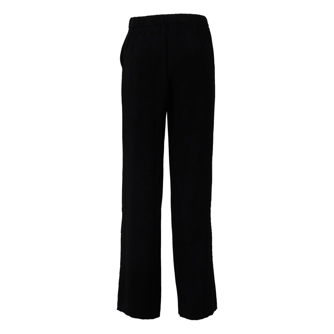 Parosh Cady Elastic Mid-Rise Soft-Leg Polyester Pants