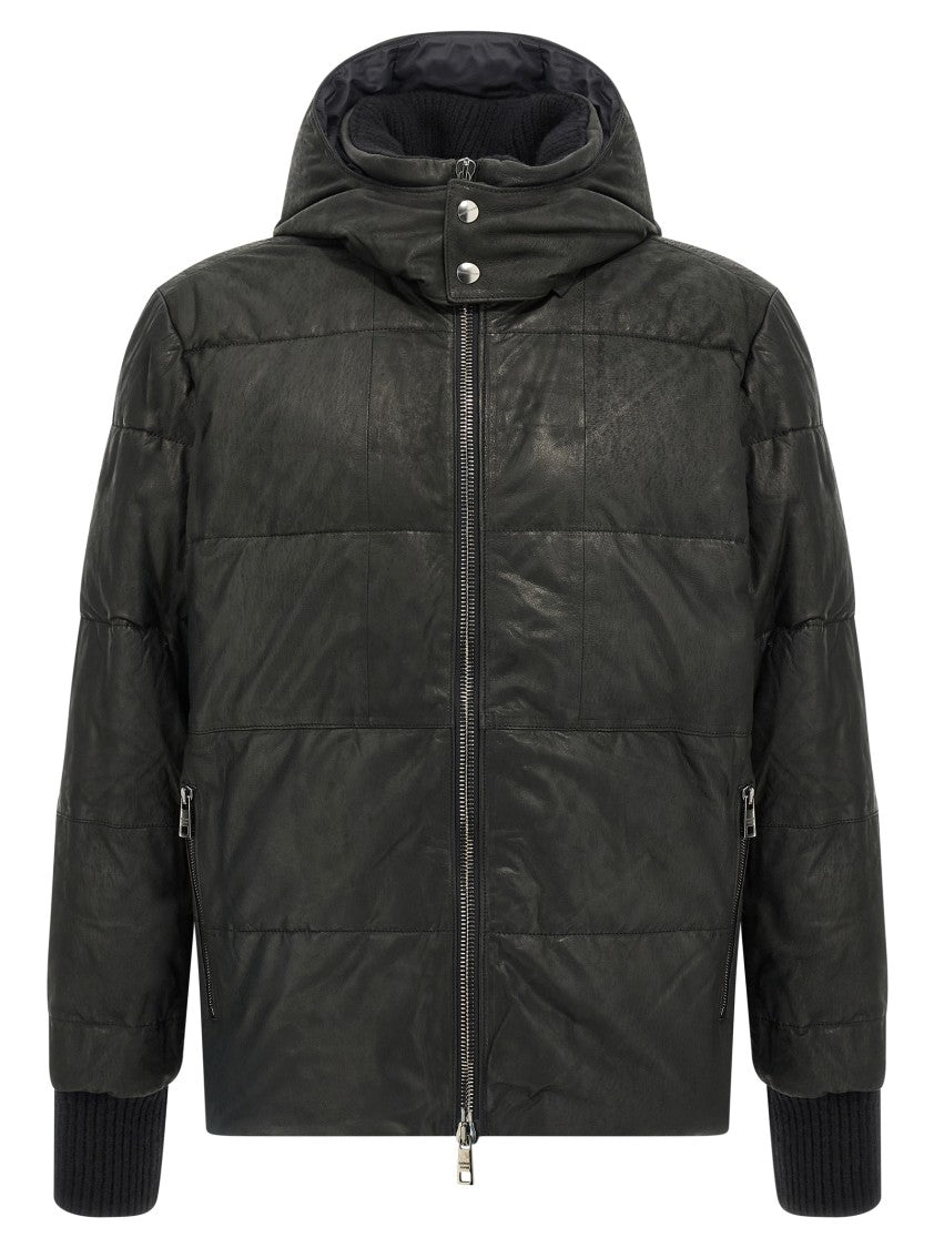 Giorgio Brato Removable Hood Down Jacket