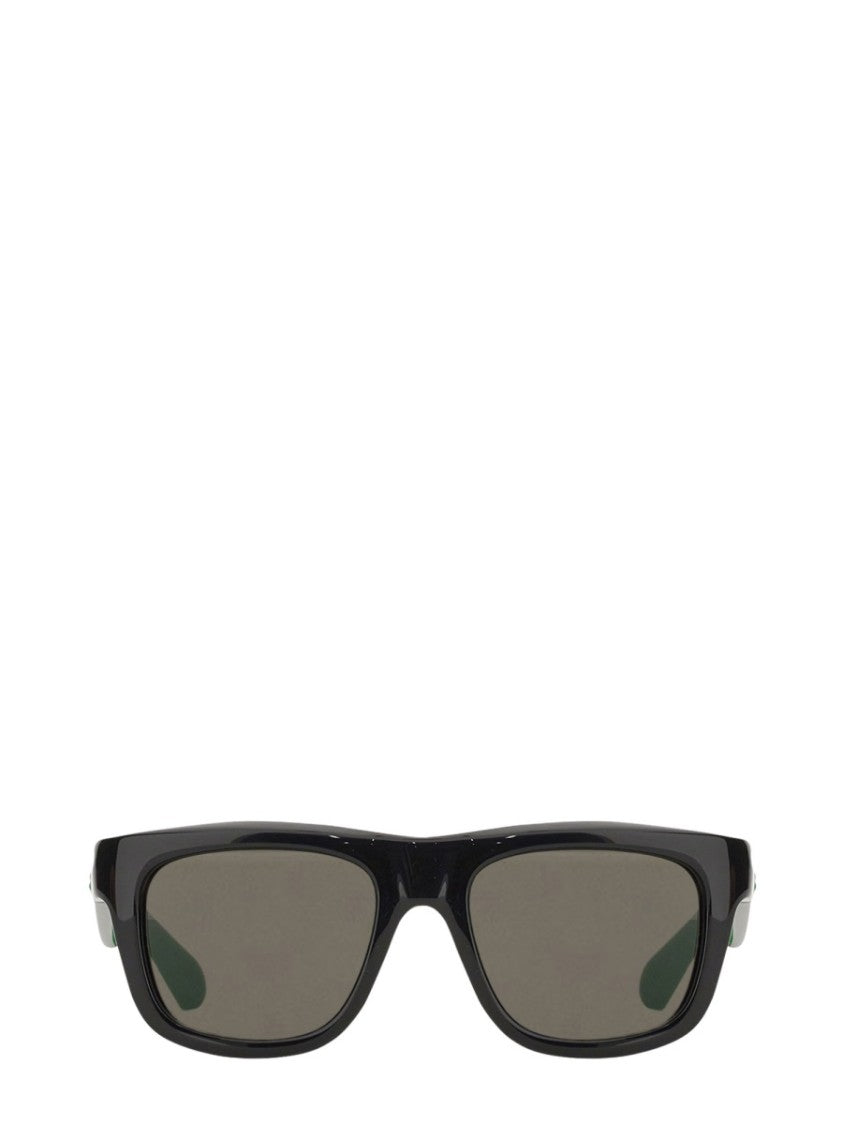 Bottega Veneta Bold Square Injected Sunglasses With Minimalist Design